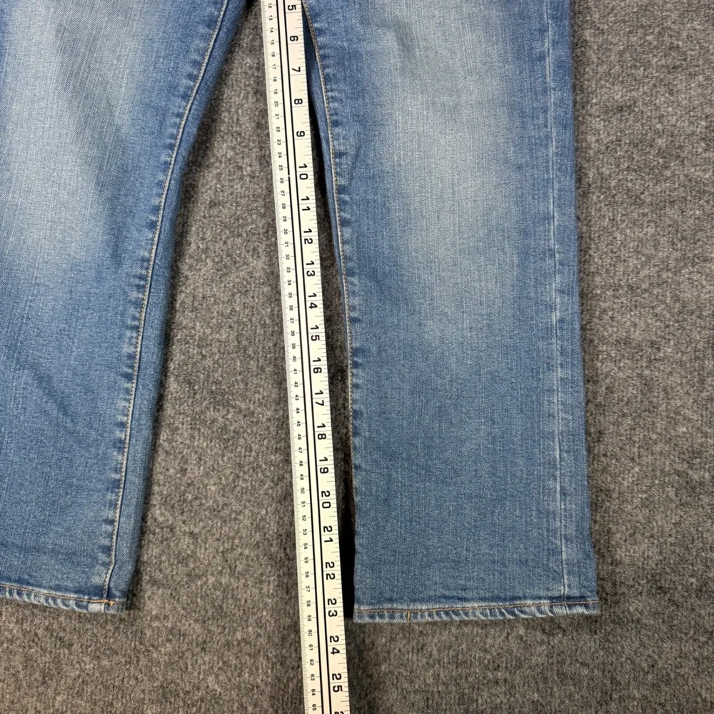 American Eagle Artist Crop Stretch Jeans 10 Medium Wash Mid Rise Cropped Womens